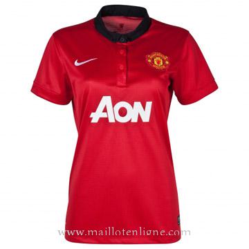 Maillot Manchester United Femme Domicile 2013-2014